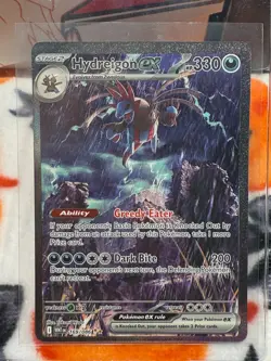 Pokemon TCG Hydreigon ex 169/086 Ultra Rare Scarlet & Violet White Flare NM/M - Image 4