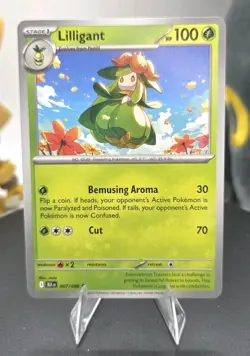 Lilligant 007/086 Sv: Black Bolt Regular - Free Shipping - NM - Pokemon English - Image 1