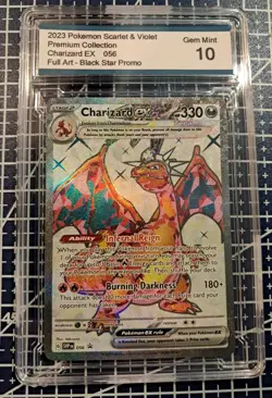Charizard Ex SVP 056 Black Star Promo 2023 Holo Pokemon Gem Mint 10 - Image 1