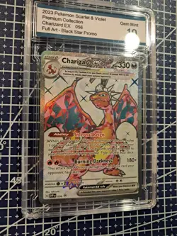 Charizard Ex SVP 056 Black Star Promo 2023 Holo Pokemon Gem Mint 10 - Image 2