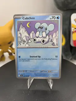 Cubchoo 025/086 Sv: Black Bolt Regular - Free Shipping - NM Pokemon - Image 1