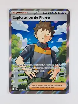 Carte EXPLORATION DE PIERRE 179/159 Pokemon Aventures Ensemble EV09 JTG FR Neuve - Image 1
