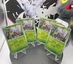 X4 Playset - Yanma 002/182 Sv10: Destined Rivals Reverse Holo - POKEMON - Image 1
