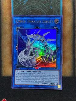 Yugioh Cyber Dragon Sieger CYHO-EN046 Ultra Rare 1st Ed NM - Image 1