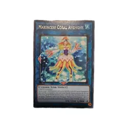 Yu-Gi-Oh Ultra Rare 1st Edition Marincess Coral Anemone LED9-EN041 Yugioh - Image 1