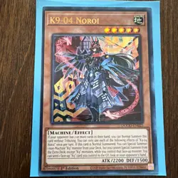 Yu-Gi-Oh! K9-04 Noroi DOOD-EN025 Ultra Rare 1st Edition NM - Pulled Fresh - Image 1