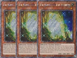 3x Yu-Gi-Oh! The White Stone of Ancients RA04-EN267 Platinum Secret Rare Playset - Image 1