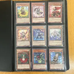 Konami Yu-Gi-Oh Binder Collection Vintage Cards Yugioh 90 Cards - Image 2
