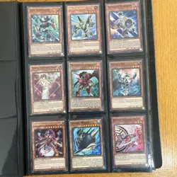 Konami Yu-Gi-Oh Binder Collection Vintage Cards Yugioh 90 Cards - Image 4