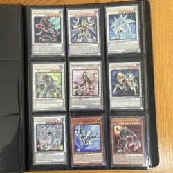 Konami Yu-Gi-Oh Binder Collection Vintage Cards Yugioh 90 Cards - Image 5
