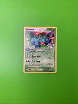 Venusaur 28/100 EX Crystal Guardians Non-Holo Pokemon Card LP - Image 1