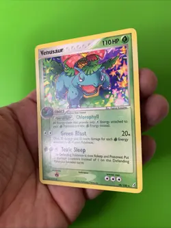 Venusaur 28/100 EX Crystal Guardians Non-Holo Pokemon Card LP - Image 3