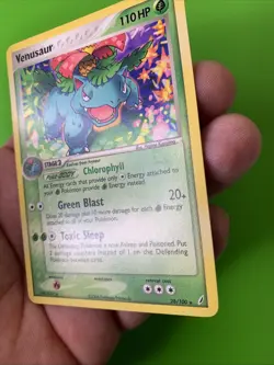 Venusaur 28/100 EX Crystal Guardians Non-Holo Pokemon Card LP - Image 4