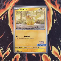 Limited Printed Pikachu 214 Promo Card: Buy a piece of Pokemon History & Art - Image 1