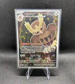 Noctowl #141 Sv: Scarlet & Violet Promo Cards Full Art Holo English Pokemon TCG - Image 1