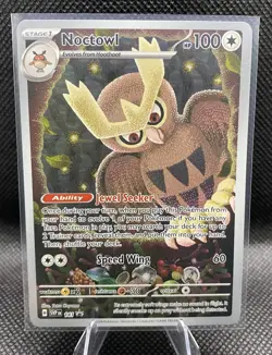 Noctowl #141 Sv: Scarlet & Violet Promo Cards Full Art Holo English Pokemon TCG - Image 2