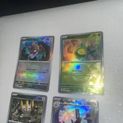 Pokemon Prismatic Evolutions Pokeball 4 Card Lot! - Image 2