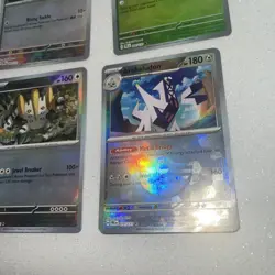 Pokemon Prismatic Evolutions Pokeball 4 Card Lot! - Image 3