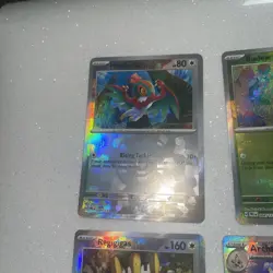 Pokemon Prismatic Evolutions Pokeball 4 Card Lot! - Image 5