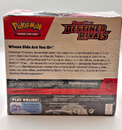 Pokemon Cards - Destined Rivals Booster Box - Sealed - Mewtwo Ex - Team Rocket - Image 3