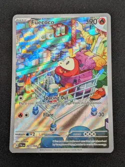 Pokemon TCG Fuecoco Scarlet & Violet Paldea Evolved Holo Card 201/193 - Image 1