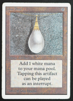 Mox Pearl Unlimited Magic Card MTG Power 9 Reserved List - Image 3