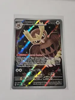 Pokemon Noctowl 141 Sv: Scarlet & Violet Promo Cards Holo - Image 1