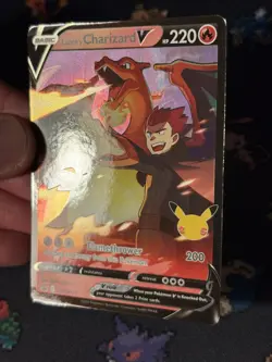 Pokemon Cards Lance’s Charizard V SWSH133 Celebrations Promo - (NM) #4 - Image 3