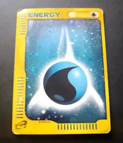 Water Energy Pokemon Card Japanese 2002 Holo E-Series McDonald's Promo - Image 1