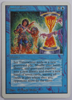 Timetwister Magic Card Unlimited MTG Power 9 Reserved List - Image 1
