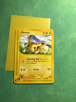 Pikachu - 124/165 - Expedition Base Set E-Series 2002 - Pokemon Card - NM - Image 1