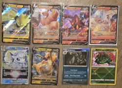Pokemon 14 Card Lot - VStars, Pinks, Full Art, etc - Image 1