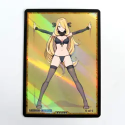 CYNTHIA Waifu Anime Card LIMITED 1/1 Custom TCG Holo Goddess Story ACG T11060 - Image 1