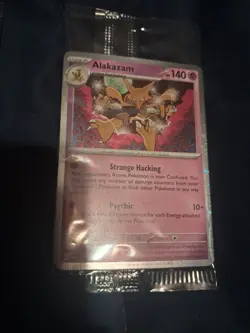 pokemon cards two sealed promo cards chein-pao and Alakazam - Image 1