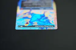 Traveling Chocobo Final Fantasy Neon Ink Blue FOIL Magic Card MTG - Image 5