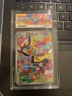 ACE 10 Iono's Wattrel 232/SV-P Japanese Pokemon Card Promo GEM MINT Not PSA 10 - Image 1