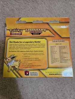 Pokemon TCG Legendary Battle Deck ZAPDOS Factory Sealed Box-60 Cards! - Image 2