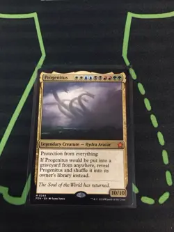 MTG Magic The Gathering Progenitus FDN Mythic 5 Color Hydra Commander - Image 1