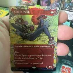 Spider-Punk (0210) (Borderless) Marvel's Spider-Man Foil - Image 3