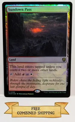 Sundown Pass Innistrad Remastered Foil - Image 1