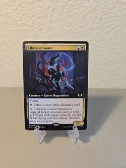 MTG Likeness Looter Extended Art NM Wilds Of Eldraine - Image 1