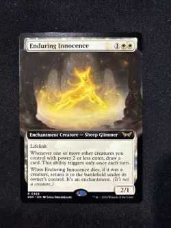 Mtg - Enduring Innocence (Extended Art) Duskmourn: House of Horror - Image 1