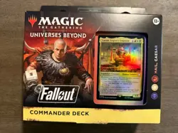 MAGIC THE GATHERING MTG UNIVERSES BEYOND FALLOUT COMMANDER DECK HAIL CAESAR NEW - Image 1