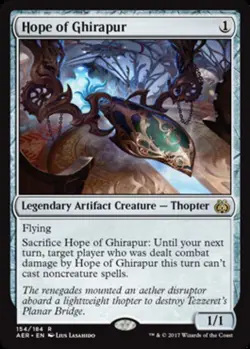 1 x Hope of Ghirapur - Aether Revolt - NM-Mint - MTG - Image 1