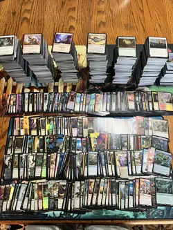 Magic the Gathering lot, NM, 4000+, 450+rares - Image 1