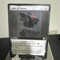 Relic of Sauron Commander: The Lord of the Rings: Borderless Regular - Image 1