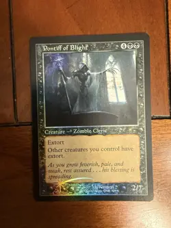 Magic The Gathering Pontiff of Blight Secret Lair Drop FOIL - Image 1