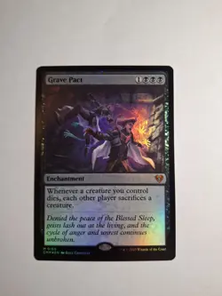 MTG Grave Pact Commander Masters Foil NM/M 165 - Image 1