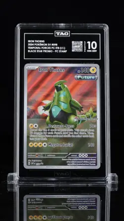 TAG 10 Iron Thorns #098 Pokemon Center Promo Temporal Forces ETB - Image 2