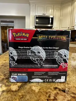 Pokemon TCG Mega Evolution Enhanced Booster Box - Factory Sealed IN HAND w/Promo - Image 3